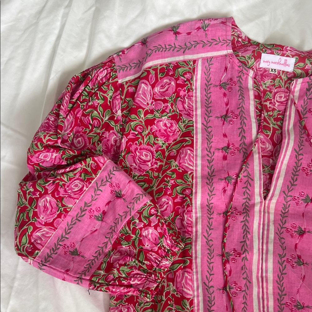 Pink Mary Marshmallow XS tunic caftan Dress STUNNING! - Picture 4 of 10